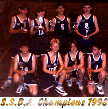 The '98 SSBA winning squad